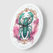 Create Your Own Beautiful Scorpio ラージ壁時計 (傾斜)