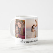 Create Your Own Birthday Mug Custom Name Photo Gif コーヒーマグカップ (正面左)