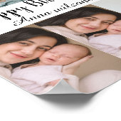 Create Your Own Birthday Poster Custom Name ポスター (角)