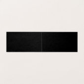 Create Your Own Black Custom Design Holiday Card (内部フラット)