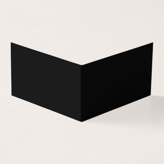 Create Your Own Black Custom Design Holiday Card (外部)