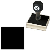 Create Your Own Black Custom Design Holiday Card ラバースタンプ (押印)