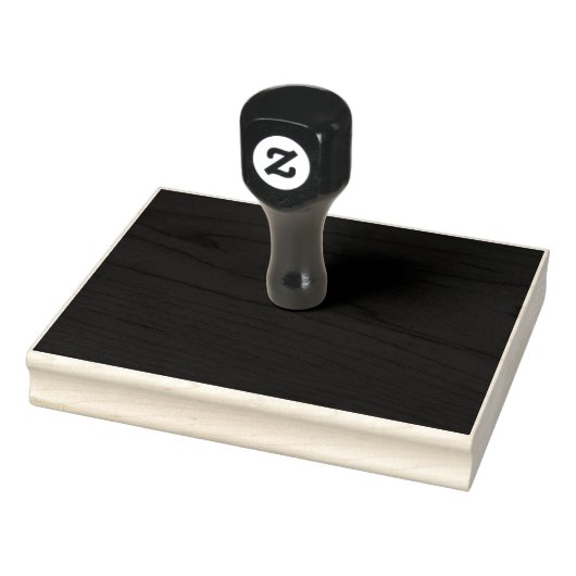 Create Your Own Black Custom Design Holiday Card ラバースタンプ (スタンプ)