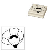 Create Your Own Blooming Flower Floral ラバースタンプ (押印)