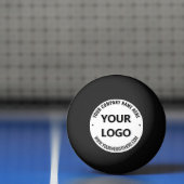 Create Your Own Branded Ping Pong Balls Template 卓球ボール (ネット)