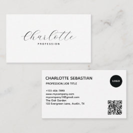 Create your own Business Card | QR code 名刺