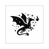 Create Your Own Celestial Fire Dragon ラバースタンプ (インプリント)