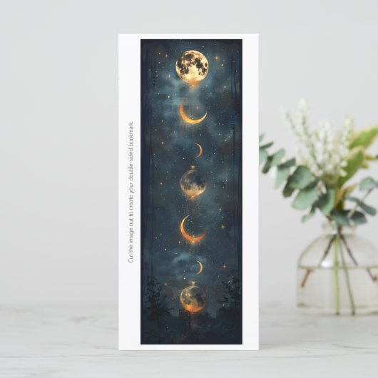 Create Your Own Changing Moons Bookmark Card (スタンド正面)