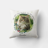 Create Your Own Christmas Cat Memorial クッション (裏面)