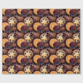 Create Your Own Christmas Hot Cider ラッピングペーパー (フラット)