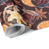 Create Your Own Christmas Hot Cider ラッピングペーパー (ロールコーナー)