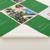 Create Your Own Christmas Photo Collage シェルパブランケット (3/4)