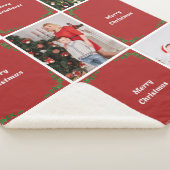 Create Your Own Christmas Photo Collage シェルパブランケット (3/4)