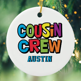 Create Your Own Colorful Cousin Crew  セラミックオーナメント