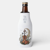 Create Your Own Crescent Moon Sonata on Violin ボトルクーラー (ボトル正面)