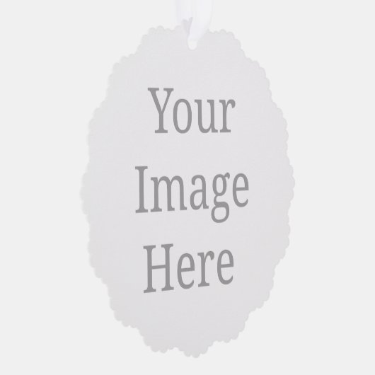 Create your own custom  オーナメントカード (右)