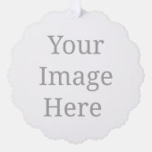 Create your own custom  オーナメントカード (正面)