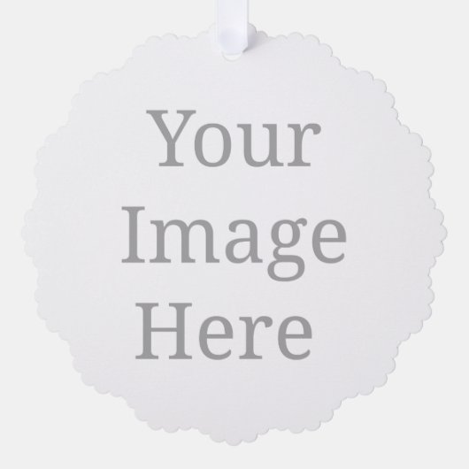 Create your own custom  オーナメントカード (正面)