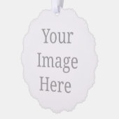 Create your own custom  オーナメントカード (左)