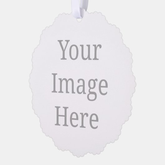 Create your own custom  オーナメントカード (左)