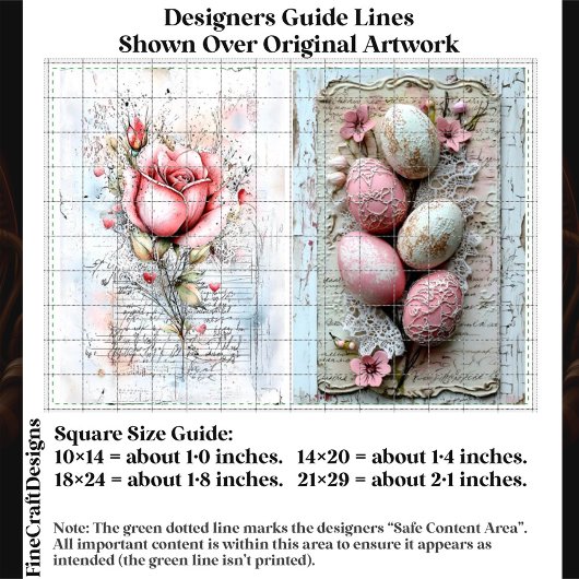 Create Your Own Custom 2 Photo Portrait Decoupage 薄葉紙