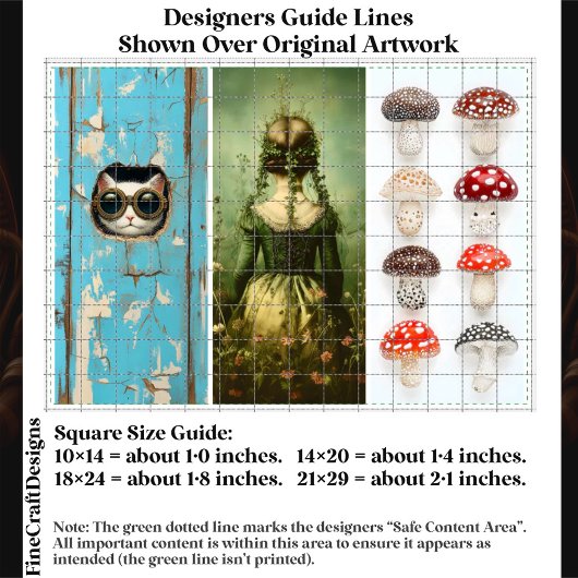 Create Your Own Custom 3 Photo Portrait Decoupage 薄葉紙