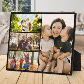 Create Your Own Custom 4 Photo Collage フォトプラーク