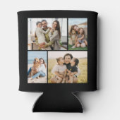 Create Your Own Custom 4 Photo Collage 缶クーラー (裏面)