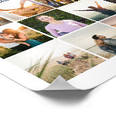 Create Your Own Custom 79 Photo Collage ポスター (角)