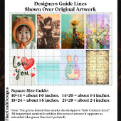 Create Your Own Custom 8 Photo Portrait Decoupage 薄葉紙