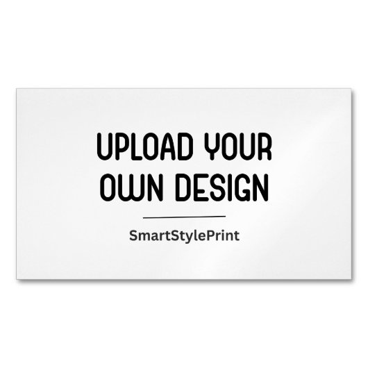 Create Your Own Custom Business Card Magnet マグネット名刺 (正面)
