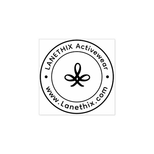 Create Your Own Custom Business Logo Rubber Stamp ラバースタンプ (インプリント)