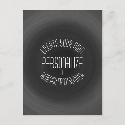 Create Your Own - Custom Design ポストカード (正面)