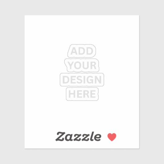 Create Your Own Custom Design Extra Small Matte シール (シート)