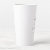 Create Your Own Custom Design Large 17oz Latte Mug カフェラテマグ (正面)