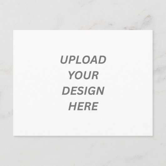 Create Your Own Custom Design Postcard Invitation インビテーションポストカード (正面)