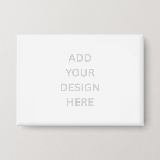 Create Your Own Custom Design Rectangle 3.5" x 2.5 缶バッジ (正面)