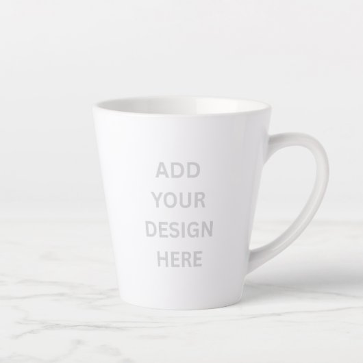 Create Your Own Custom Design Small 12oz Latte Mug カフェラテマグ (右)
