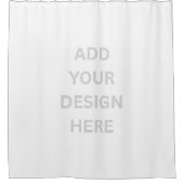 Create Your Own Custom Design Standard Size シャワーカーテン (正面)