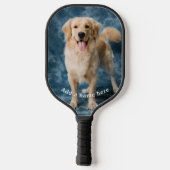 Create Your Own Custom Dog Owner Gift Pet ピックルボールラケット (裏面)