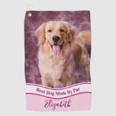 Create Your Own Custom Dog Photo Upload Golf Towel ゴルフタオル (正面)