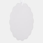 Create Your Own Custom Editable Photo Template オーナメントカード (右)