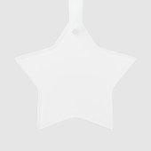 Create Your Own Custom Editable Photo Template オーナメント (正面)