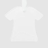  Create Your Own Custom Editable Photo Template オーナメント (正面)