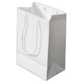 Create Your Own Custom Gift Bag - Medium, Matte ミディアムペーパーバッグ (裏面アングル)