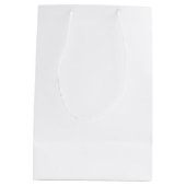 Create Your Own Custom Gift Bag - Medium, Matte ミディアムペーパーバッグ (裏面)