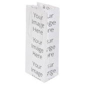 Create Your Own Custom Gift Bag - Wine, Glossy ワインギフトバッグ (正面アングル)