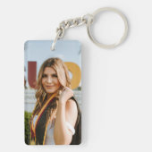 Create Your Own Custom Graduate 2 Photo キーホルダー (裏面)