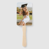 Create Your Own Custom Graduate 2 Photo ハンドファン (裏面)