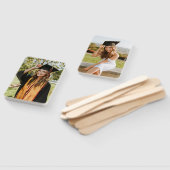 Create Your Own Custom Graduate 2 Photo ハンドファン (組立なし)